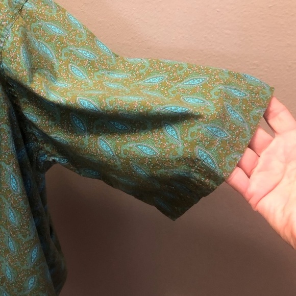 Alan Flusser Casual Button Front Men’s Shirt Size 2XL - Picture 4 of 9